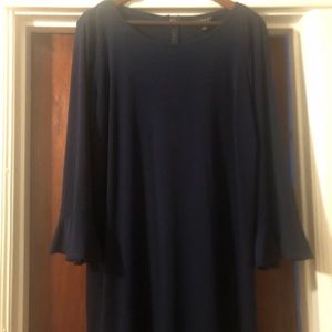 NWT Laundry Navy blue dress